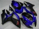Suzuki GSXR 600 / 750 K6 2006-2007 Motorrad Verkleidungen - Blau Schwarz