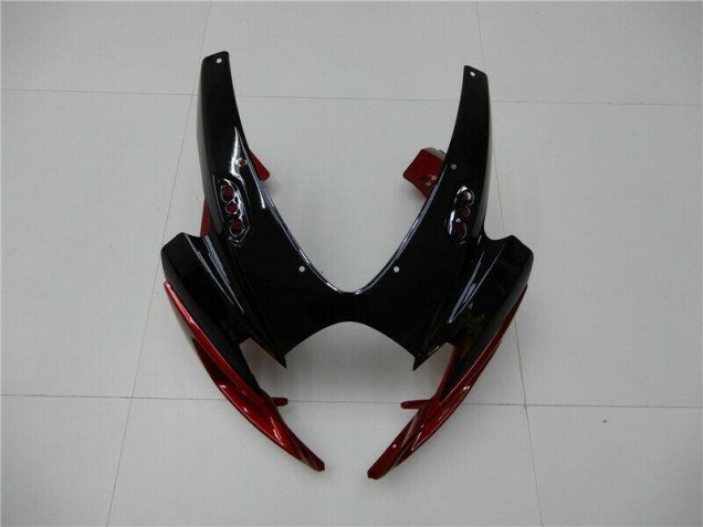 Suzuki GSXR 600 / 750 K6 2006-2007 Motorrad Verkleidungen - Rot Silber