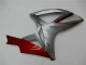 Suzuki GSXR 600 / 750 K6 2006-2007 Motorrad Verkleidungen - Rot Silber