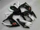 Suzuki GSXR 600 / 750 K6 2006-2007 Motorrad Verkleidungen - Weiß Schwarz