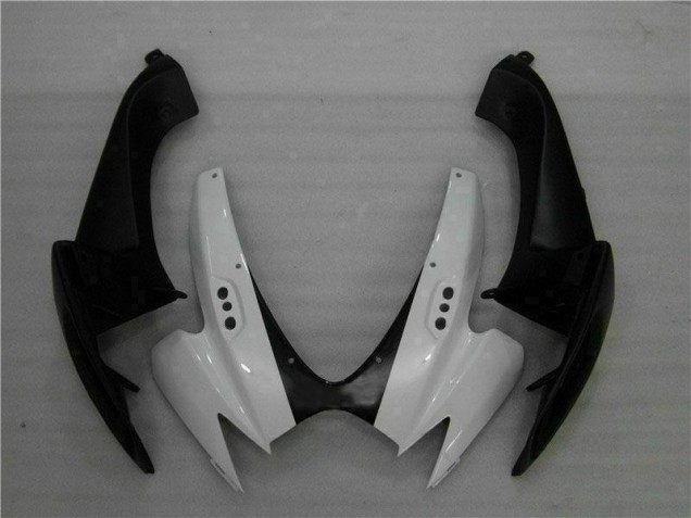 Suzuki GSXR 600 / 750 K6 2006-2007 Motorrad Verkleidungen - Weiß Schwarz
