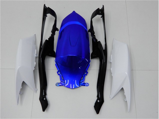 Suzuki GSXR 600 / 750 K8 2008-2010 Motorrad Verkleidungen Komplett Sets - Blau Weiß