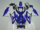 Suzuki GSXR 600 / 750 K8 2008-2010 Motorrad Verkleidungen Komplett Sets - Blau Weiß