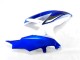 Suzuki GSXR 600 / 750 K8 2008-2010 Motorrad Verkleidungen & Plastik - Blau Weiß