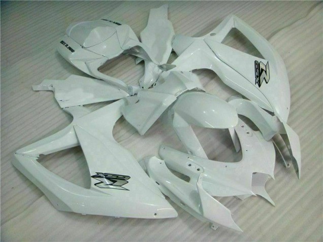 Suzuki GSXR 600 / 750 K8 2008-2010 Motorrad Verkleidungen - Weiß Suzuki GSXR 600 / 750 K8 2008-2010 Motorrad Verkleidungen - Weiß