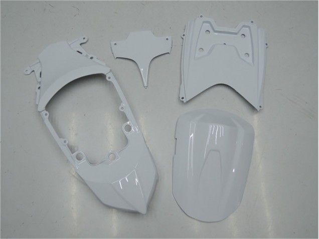 Suzuki GSXR 600 / 750 K8 2008-2010 Motorrad Verkleidungen - Weiß Silber Blau Suzuki GSXR 600 / 750 K8 2008-2010 Motorrad Verkleidungen - Weiß Silber Blau