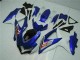 Suzuki GSXR 600 / 750 K8 2008-2010 Motorrad Vollverkleidung - Blau Weiß