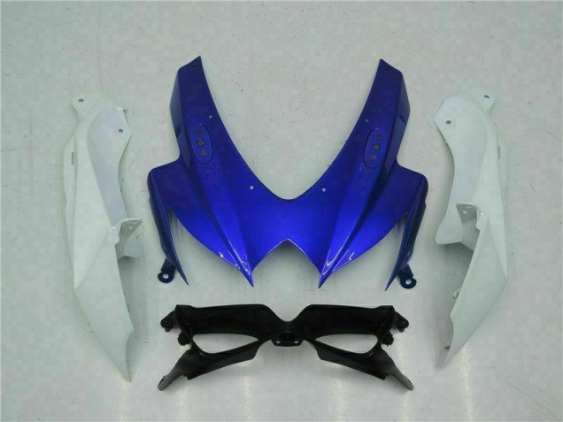 Suzuki GSXR 600 / 750 K8 2008-2010 Motorrad Vollverkleidung - Blau Weiß