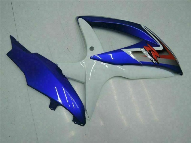 Suzuki GSXR 600 / 750 K8 2008-2010 Motorrad Vollverkleidung - Blau Weiß