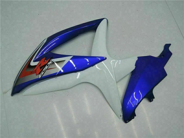 Suzuki GSXR 600 / 750 K8 2008-2010 Motorrad Vollverkleidung - Blau Weiß