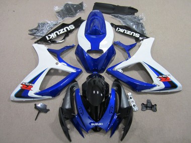 Suzuki GSXR 600 K6 2006-2007 Motorrad Verkleidung - Blau Weiß