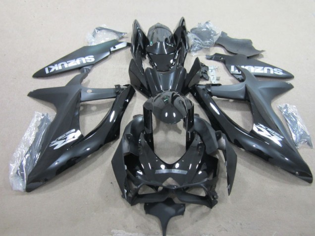 Suzuki GSXR 600 K8 2008-2010 Motorrad Verkleidung - Schwarz