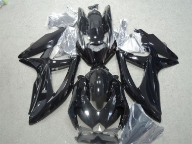 Suzuki GSXR 600 K8 2008-2010 Motorrad Verkleidungen - Schwarz