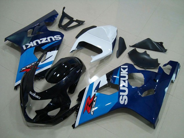 Suzuki GSXR 750 K4 2004-2005 Motorrad Verkleidungen - Blau Weiß
