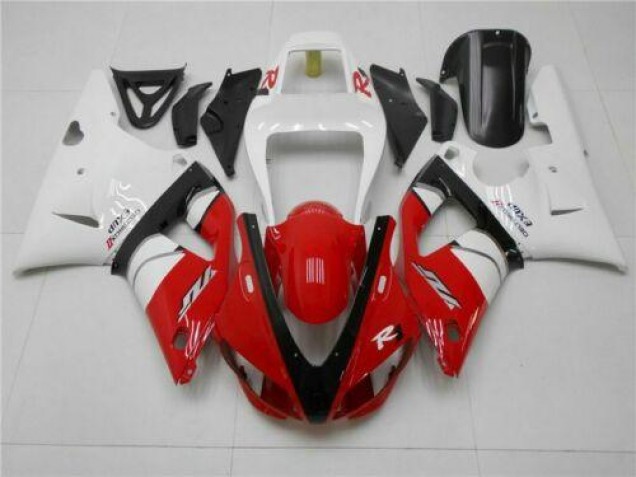 Yamaha R1 1998-1999 Motorrad Verkleidung - Rot Weiß Yamaha R1 1998-1999 Motorrad Verkleidung - Rot Weiß