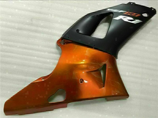 Yamaha R1 2000-2001 Motorrad Verkleidung - Orange