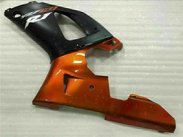 Yamaha R1 2000-2001 Motorrad Verkleidung - Orange