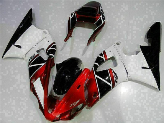 Yamaha R1 2000-2001 Motorrad Verkleidung & Plastik - Rot