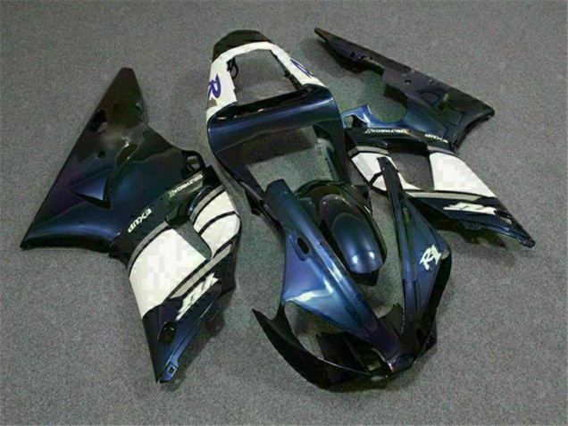Yamaha R1 2000-2001 Motorrad Verkleidungen - Blau