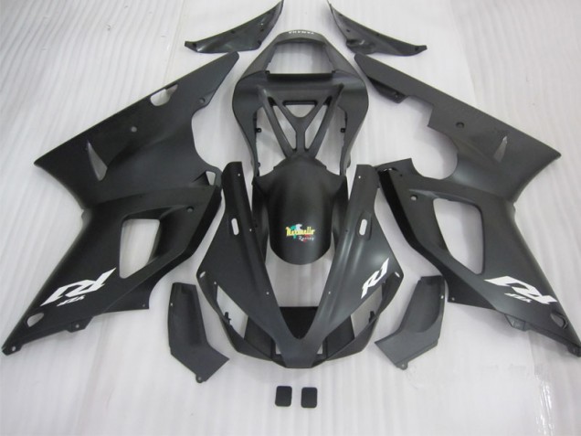 Yamaha R1 2000-2001 Motorrad Verkleidungen - Schwarz Weiß Aufkleber Yamaha R1 2000-2001 Motorrad Verkleidungen - Schwarz Weiß Aufkleber