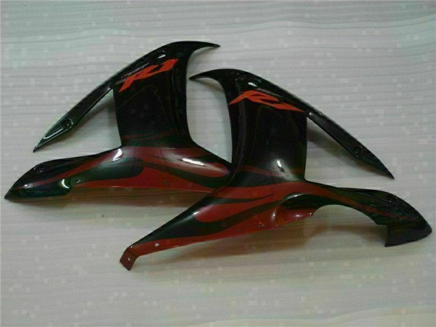 Yamaha R1 2002-2003 Motor Verkleidung - Schwarz