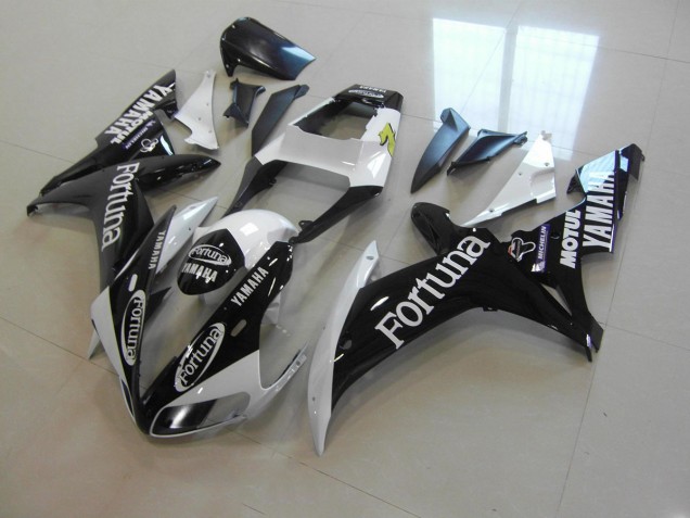 Yamaha R1 2002-2003 Motorrad Verkleidung - Schwarz Silber