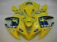 Yamaha R1 2002-2003 Motorrad Verkleidungen - Gelb Yamaha R1 2002-2003 Motorrad Verkleidungen - Gelb
