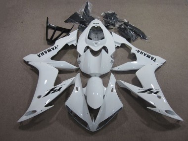 Yamaha R1 2004-2006 Motorrad Verkleidung - Weiß Schwarz Aufkleber