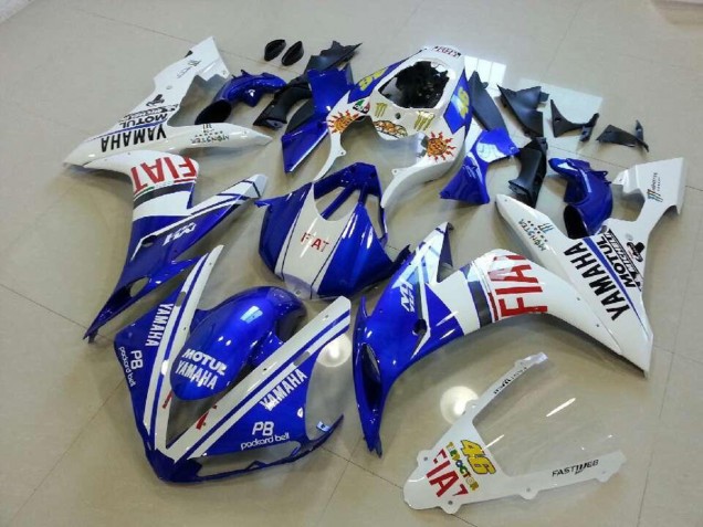 Yamaha R1 2004-2006 Motorrad Verkleidungen - Blau Weiß Rot Yamaha R1 2004-2006 Motorrad Verkleidungen - Blau Weiß Rot