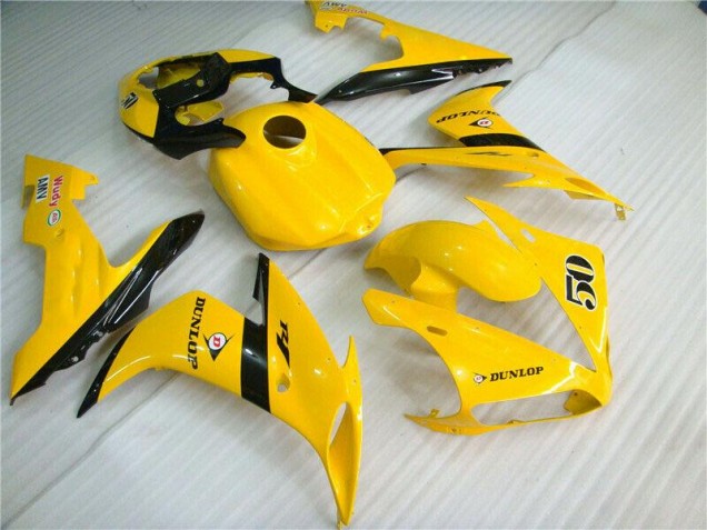 Yamaha R1 2004-2006 Motorrad Verkleidungen - Gelb Yamaha R1 2004-2006 Motorrad Verkleidungen - Gelb