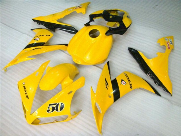 Yamaha R1 2004-2006 Motorrad Verkleidungen - Gelb Yamaha R1 2004-2006 Motorrad Verkleidungen - Gelb