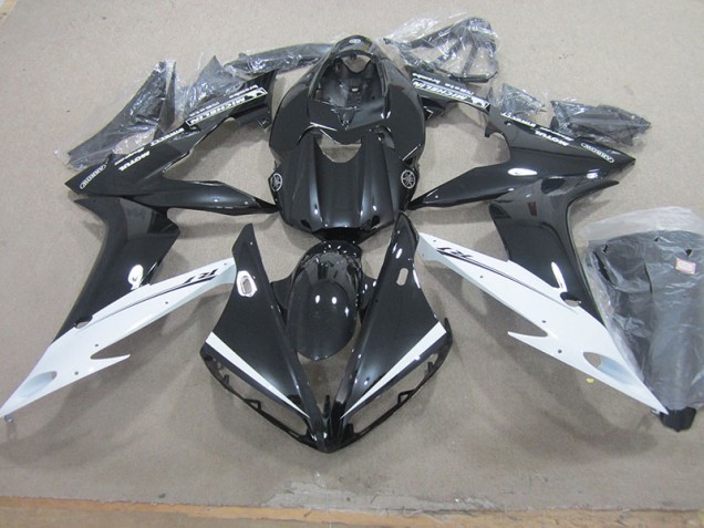 Yamaha R1 2004-2006 Motorrad Verkleidungen - Schwarz Weiß