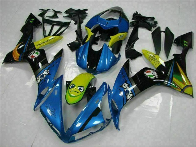Yamaha R1 2004-2006 Motorrad Vollverkleidung - Blau