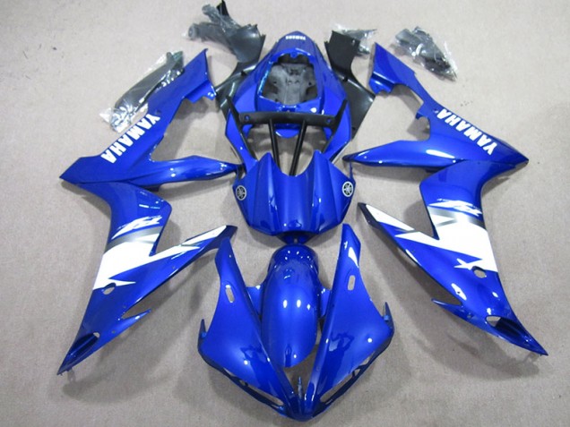 Yamaha R1 2004-2006 Motorrad Vollverkleidung - Blau Weiß