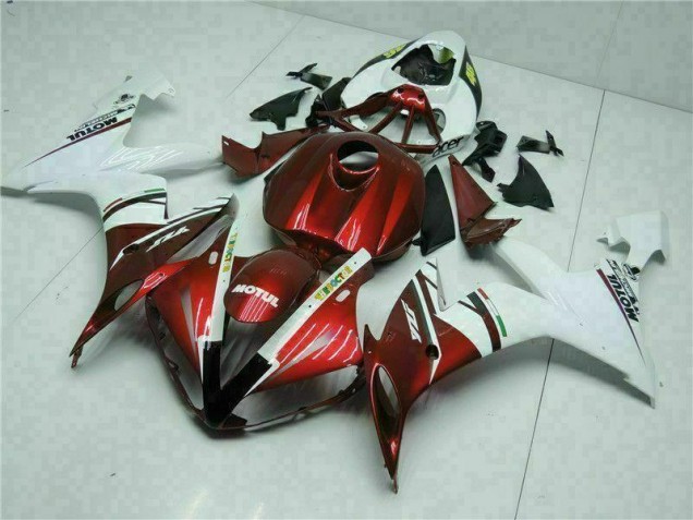 Yamaha R1 2004-2006 Motorrad Vollverkleidung - Rot Yamaha R1 2004-2006 Motorrad Vollverkleidung - Rot