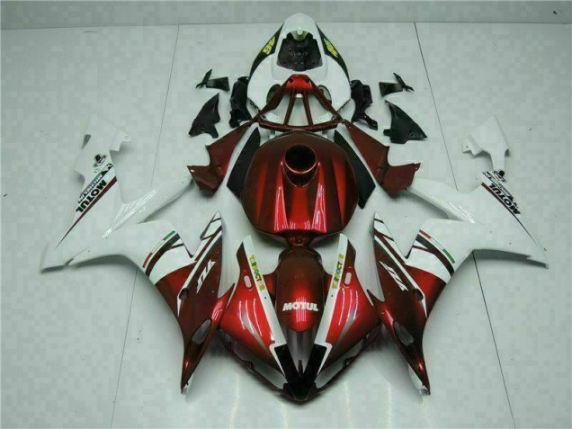 Yamaha R1 2004-2006 Motorrad Vollverkleidung - Rot Yamaha R1 2004-2006 Motorrad Vollverkleidung - Rot