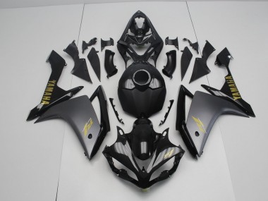 Yamaha R1 2007-2008 Motorrad Verkleidungen - Grau Schwarz