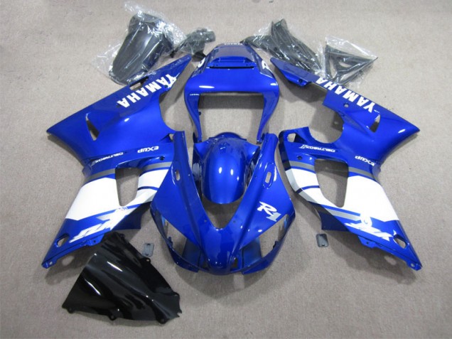 Yamaha R1 2009-2011 Motorrad Verkleidung - Blau Weiß
