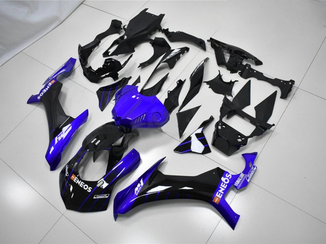 Yamaha R1 2015-2019 Motorrad Verkleidung - Blau Schwarz