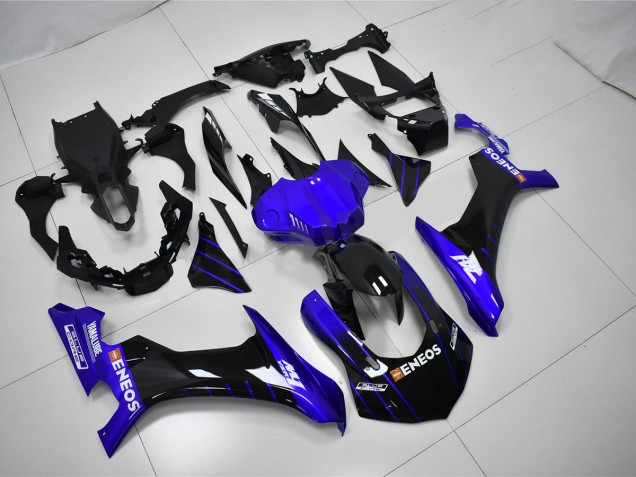 Yamaha R1 2015-2019 Motorrad Verkleidung - Blau Schwarz