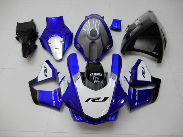 Yamaha R1 2015-2019 Motorrad Verkleidungen - Blau Weiß