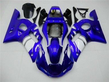 Yamaha R6 1998-2002 Motorrad Verkleidung - Blau Weiß