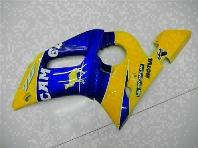 Yamaha R6 1998-2002 Motorrad Verkleidung - Gelb Blau Yamaha R6 1998-2002 Motorrad Verkleidung - Gelb Blau