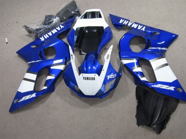 Yamaha R6 1998-2002 Motorrad Verkleidungen - Blau Weiß