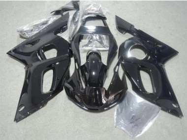 Yamaha R6 1998-2002 Motorrad Verkleidungen - Schwarz