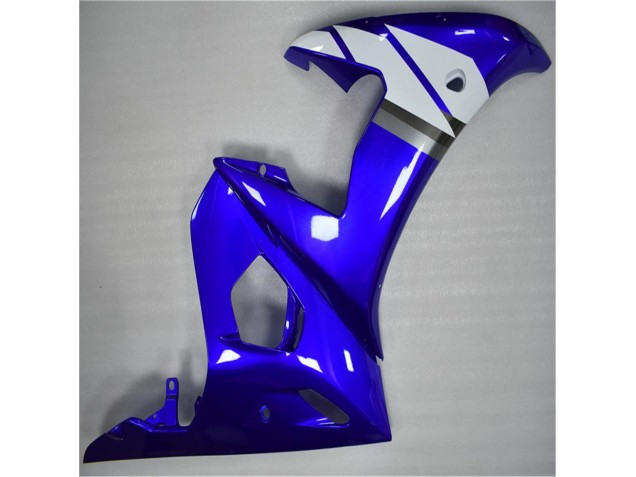 Yamaha R6 2003-2005 Motorrad Verkleidung - Blau Weiß