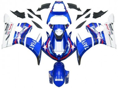 Yamaha R6 2003-2005 Motorrad Verkleidungen - Blau Star Fiat