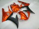 Yamaha R6 2003-2005 Motorrad Verkleidungen - Orange Schwarz