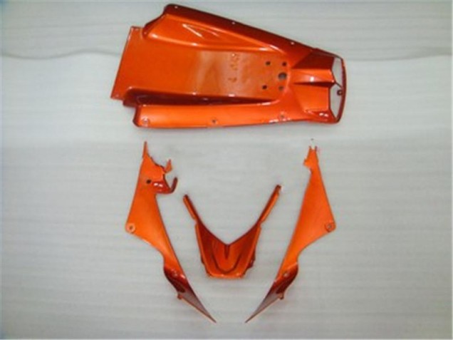 Yamaha R6 2003-2005 Motorrad Verkleidungen - Orange Schwarz