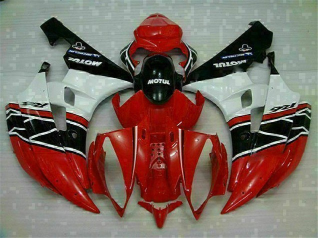 Yamaha R6 2006-2007 Motor Verkleidung - Rot Weiß Yamaha R6 2006-2007 Motor Verkleidung - Rot Weiß